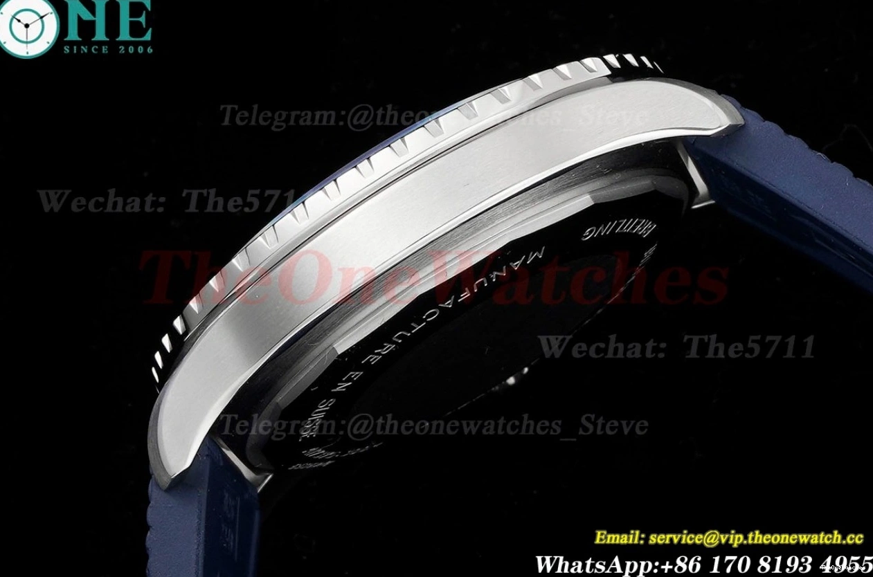 White Bezel Dial SS BLSF RU Blue Superocean 42mm A2824 0519